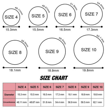 [Super CiCi] THREE-ROW DIAMOND RING