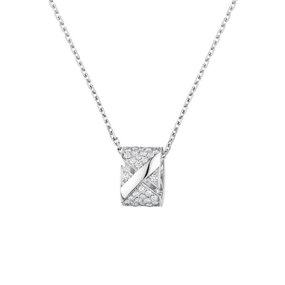 [Super CiCi ]LIENS EVIDENCE DIAMOND PAVED NECKLACE