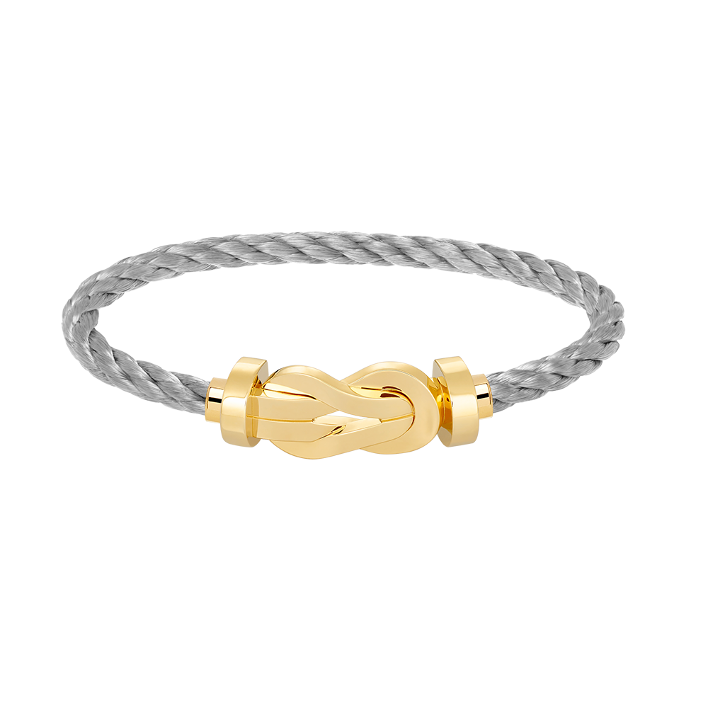 [Super CiCi ]CHANCE LARGE 8 FIGURE BUCKLE NO DIAMOND BRACELET GOLD