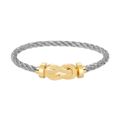 [Super CiCi ]CHANCE LARGE 8 FIGURE BUCKLE NO DIAMOND BRACELET GOLD