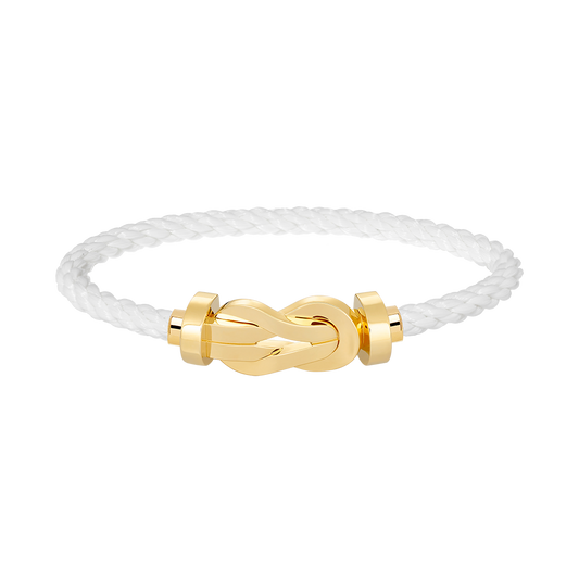 [Super CiCi ]CHANCE LARGE 8 FIGURE BUCKLE NO DIAMOND BRACELET GOLD