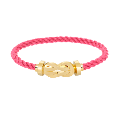 [Super CiCi ]CHANCE LARGE 8 FIGURE BUCKLE NO DIAMOND BRACELET GOLD