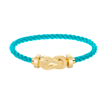 [Super CiCi ]CHANCE LARGE 8 FIGURE BUCKLE NO DIAMOND BRACELET GOLD