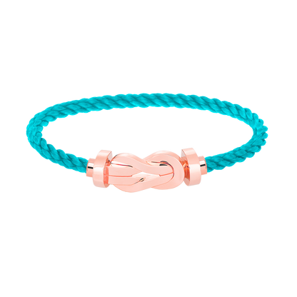 [Super CiCi ]CHANCE LARGE 8 FIGURE BUCKLE NO DIAMOND BRACELET ROSE GOLD