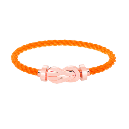 [Super CiCi ]CHANCE LARGE 8 FIGURE BUCKLE NO DIAMOND BRACELET ROSE GOLD