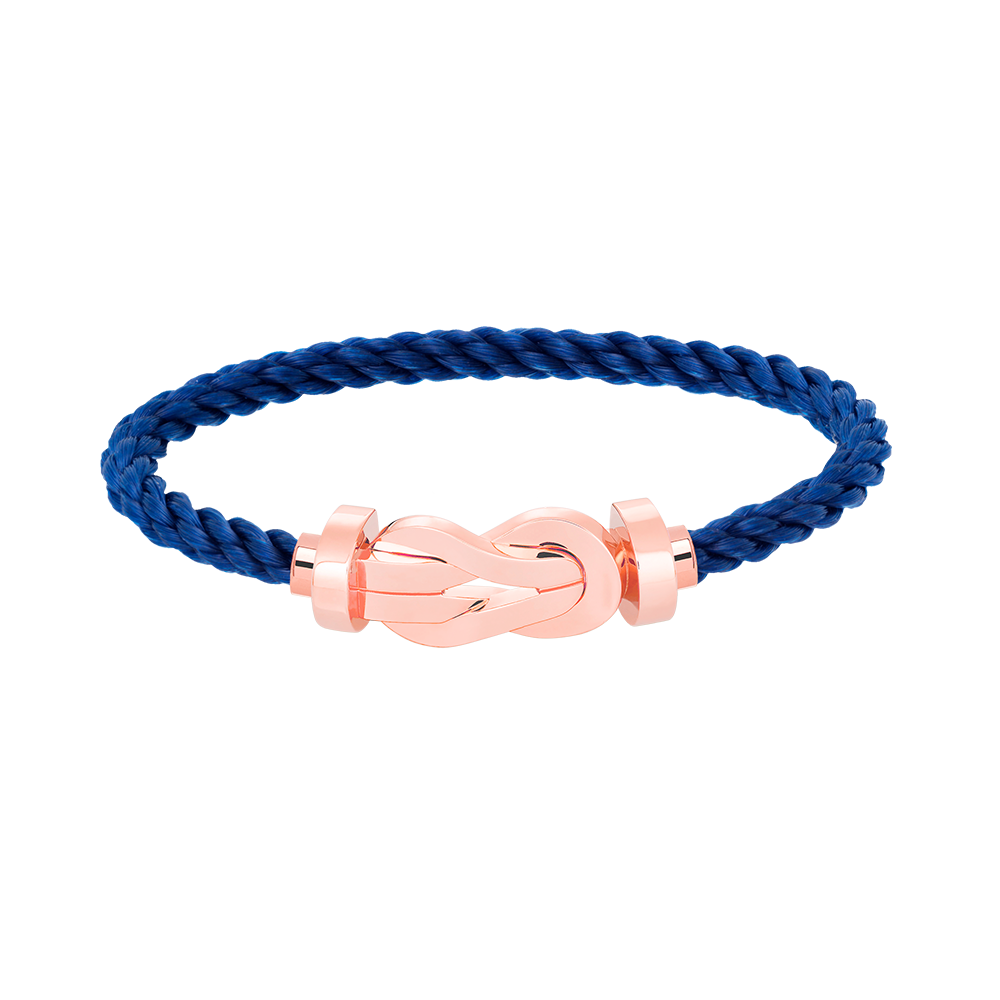 [Super CiCi ]CHANCE LARGE 8 FIGURE BUCKLE NO DIAMOND BRACELET ROSE GOLD