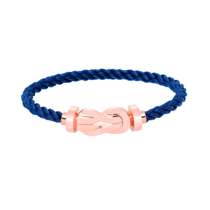 [Super CiCi ]CHANCE LARGE 8 FIGURE BUCKLE NO DIAMOND BRACELET ROSE GOLD
