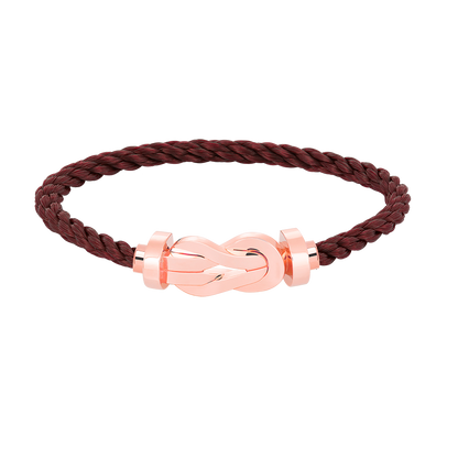[Super CiCi ]CHANCE LARGE 8 FIGURE BUCKLE NO DIAMOND BRACELET ROSE GOLD
