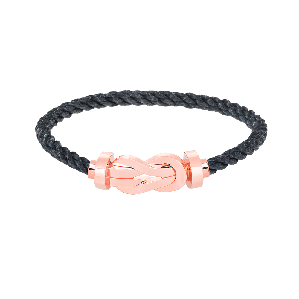 [Super CiCi ]CHANCE LARGE 8 FIGURE BUCKLE NO DIAMOND BRACELET ROSE GOLD