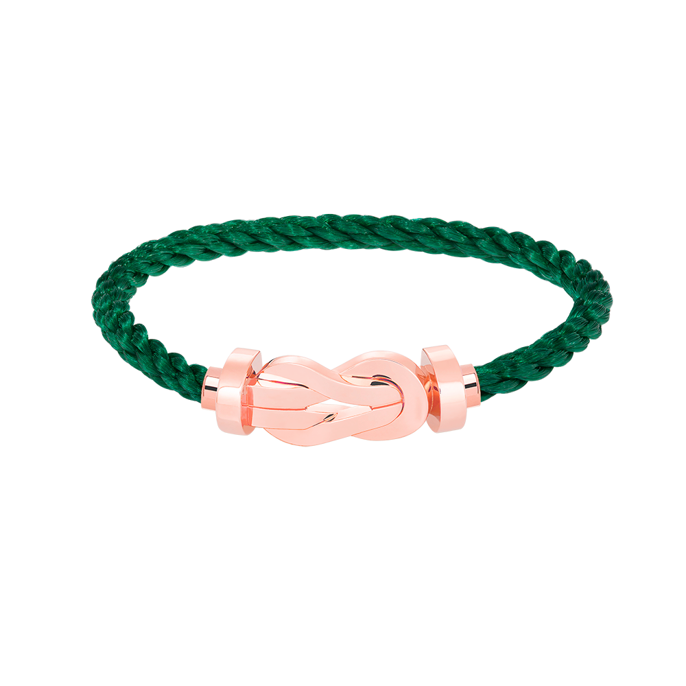 [Super CiCi ]CHANCE LARGE 8 FIGURE BUCKLE NO DIAMOND BRACELET ROSE GOLD