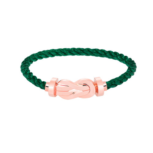 [Super CiCi ]CHANCE LARGE 8 FIGURE BUCKLE NO DIAMOND BRACELET ROSE GOLD