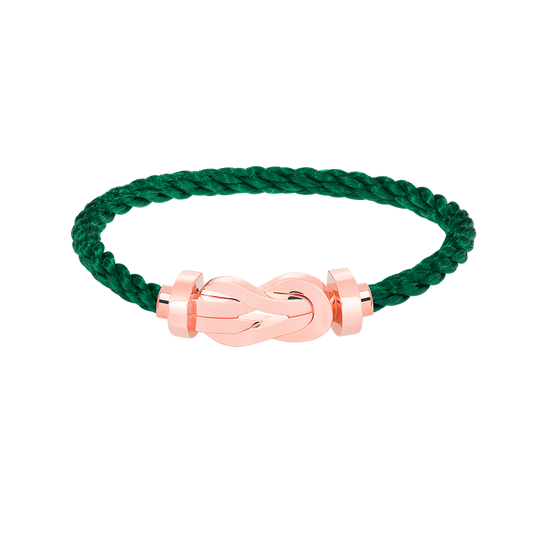 [Super CiCi ]CHANCE LARGE 8 FIGURE BUCKLE NO DIAMOND BRACELET ROSE GOLD