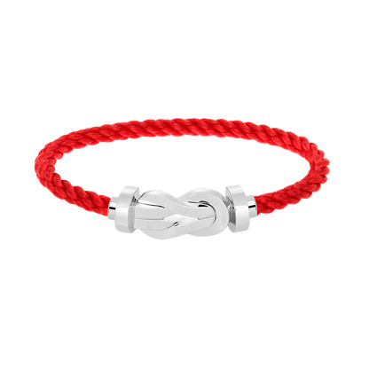 [Super CiCi ]CHANCE LARGE 8 FIGURE BUCKLE NO DIAMOND BRACELET SILVER