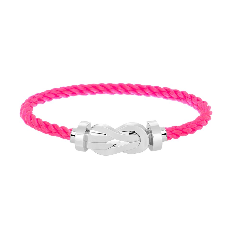 [Super CiCi ]CHANCE LARGE 8 FIGURE BUCKLE NO DIAMOND BRACELET SILVER
