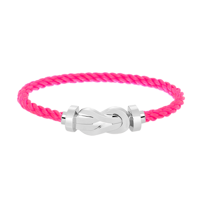 [Super CiCi ]CHANCE LARGE 8 FIGURE BUCKLE NO DIAMOND BRACELET SILVER