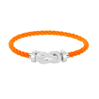 [Super CiCi ]CHANCE LARGE 8 FIGURE BUCKLE NO DIAMOND BRACELET SILVER