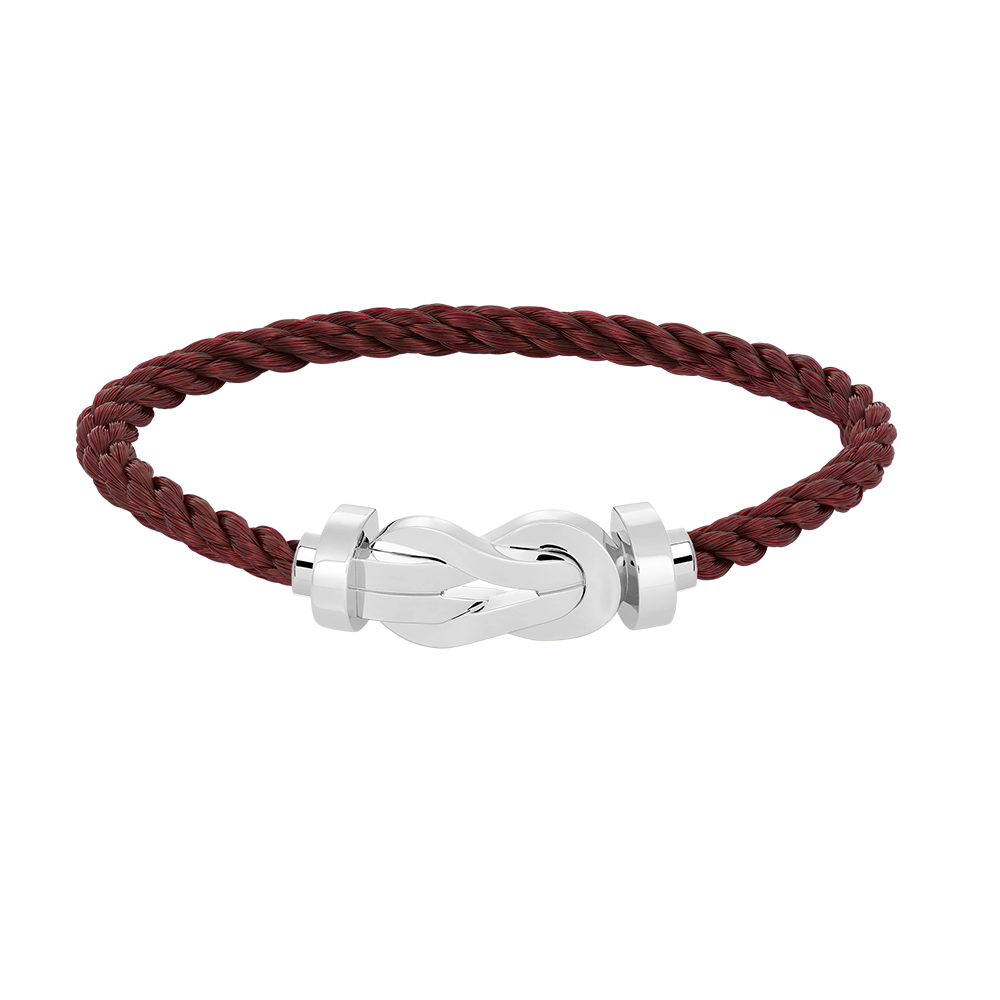 [Super CiCi ]CHANCE LARGE 8 FIGURE BUCKLE NO DIAMOND BRACELET SILVER