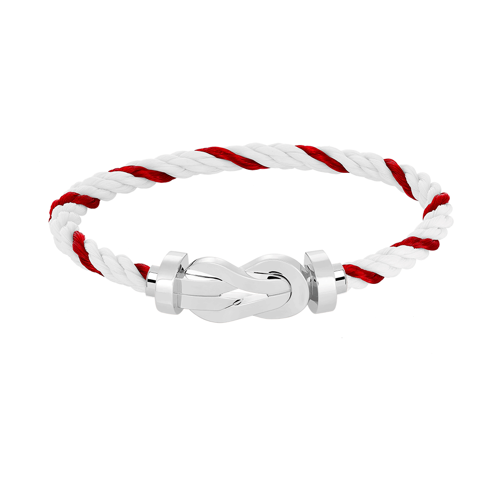 [Super CiCi ]CHANCE LARGE 8 FIGURE BUCKLE NO DIAMOND BRACELET SILVER