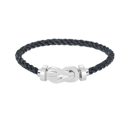 [Super CiCi ]CHANCE LARGE 8 FIGURE BUCKLE NO DIAMOND BRACELET SILVER