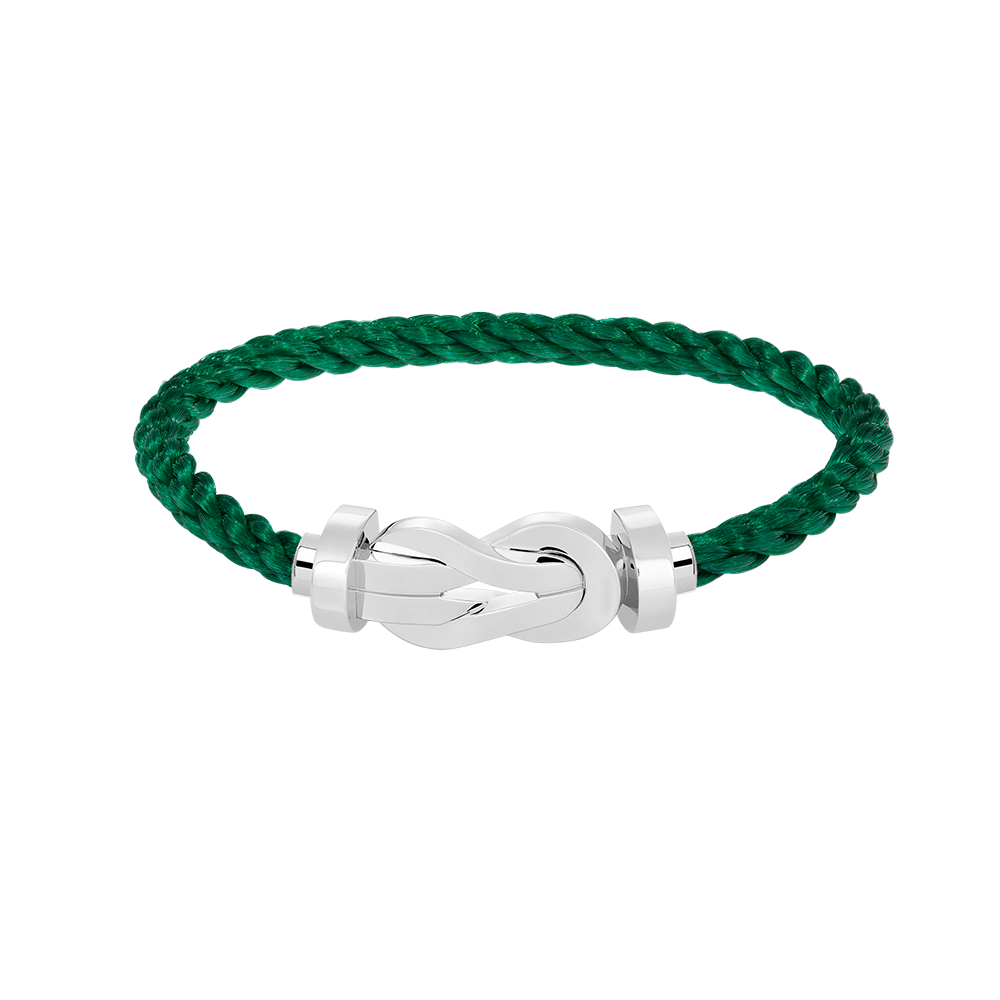 [Super CiCi ]CHANCE LARGE 8 FIGURE BUCKLE NO DIAMOND BRACELET SILVER
