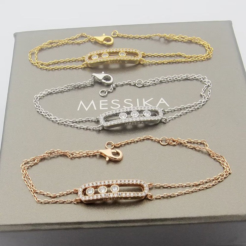 [Super CiCi] Move Classique pav¨¦ bracelet
