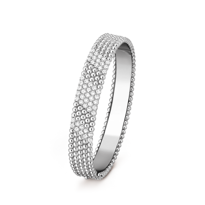 [Super CiCi]  FIVE-ROW DIAMOND BRACELET