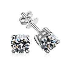 [Super CiCi]FOUR-PRONG MOISSANITE EARRINGS