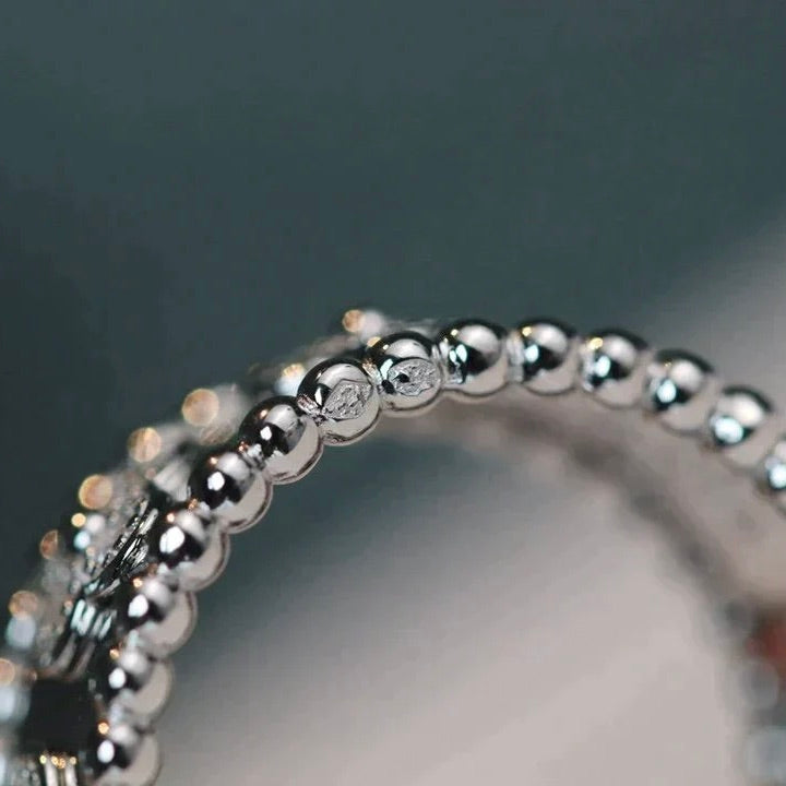 [Super CiCi ]CLOVER KALEIDOSCOPE RING 10MM