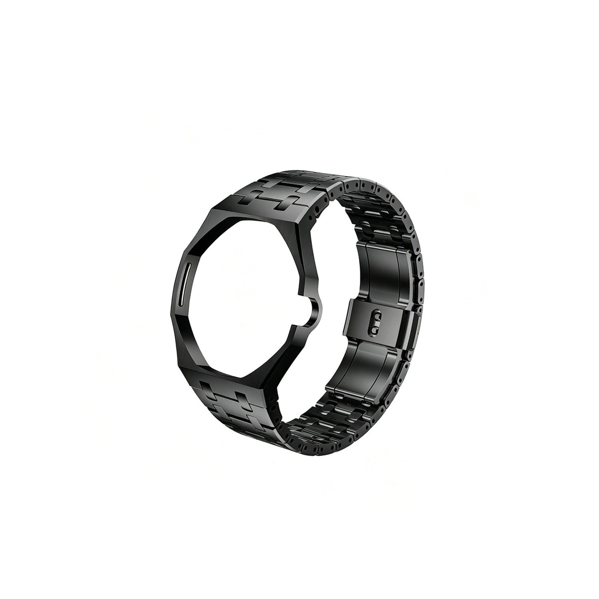 [Super CiCi]OAK POP EXCLUSIVE BLACK STEEL STRAP