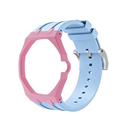 [Super CiCi]Royal Oak Pop Exclusive Bioceramic Case & Silicone Strap Mix Color