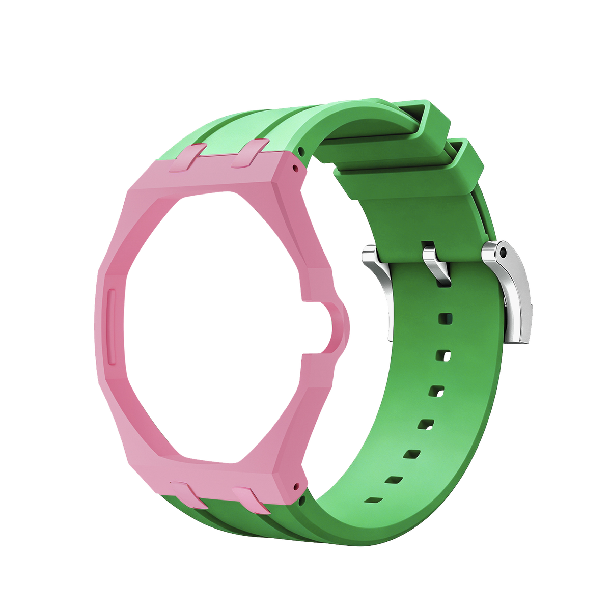 [Super CiCi]Royal Oak Pop Exclusive Bioceramic Case & Silicone Strap Mix Color
