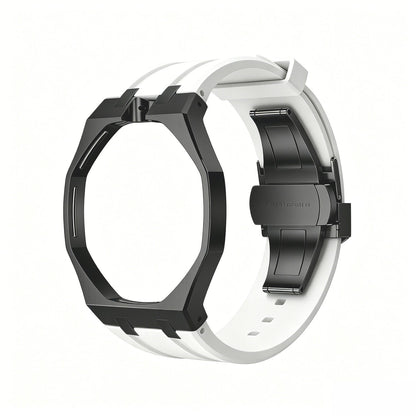 [Super CiCi]OAK POP BLACK STEEL CASE & SILICONE STRAP