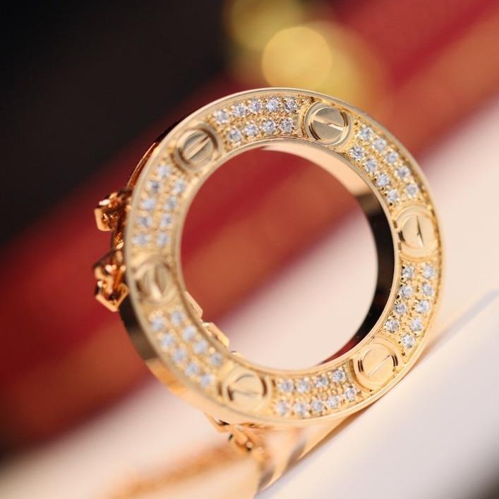 [Super CiCi ]LOVE NECKLACE ADJUSTABLE ROSE GOLD