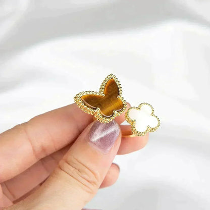 [Super CiCi ]LUCKY BETWEEN THE FINGER RING