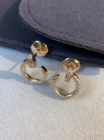 [Super CiCi ]JUSTE EARRINGS GOLD DIAMONDS