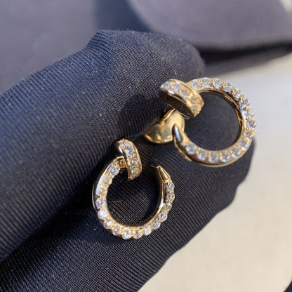 [Super CiCi ]JUSTE EARRINGS GOLD DIAMONDS