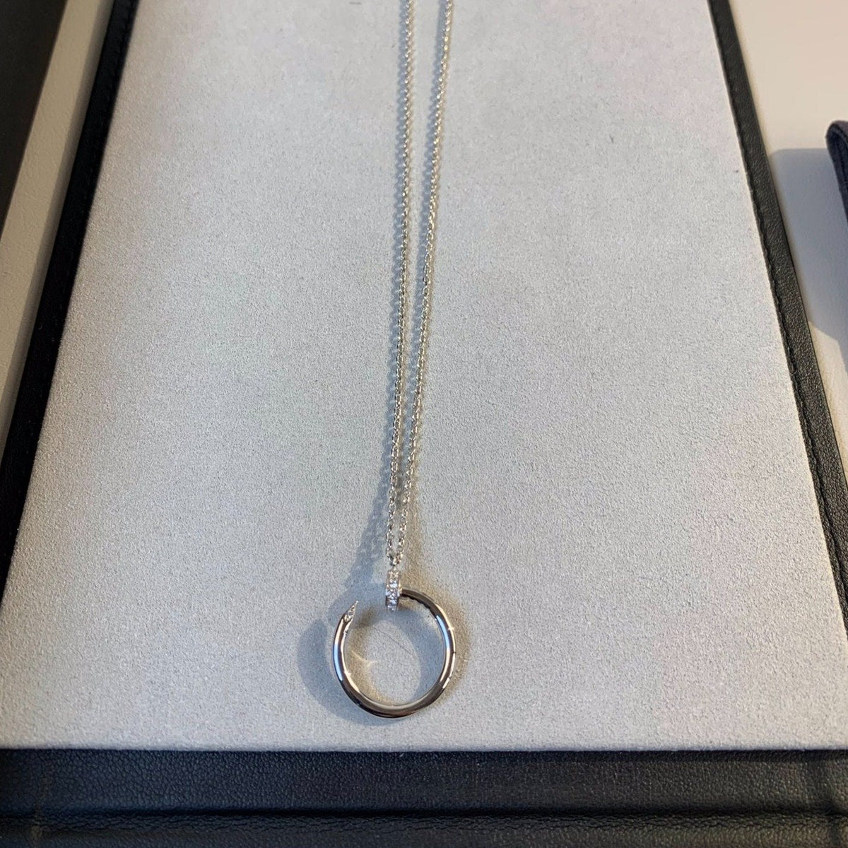 [Super CiCi ]JUSTE NECKLACE SILVER