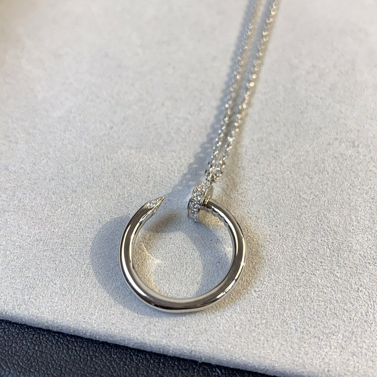 [Super CiCi ]JUSTE NECKLACE SILVER