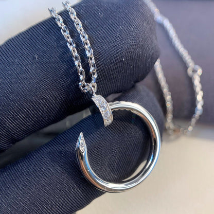 [Super CiCi ]JUSTE NECKLACE SILVER
