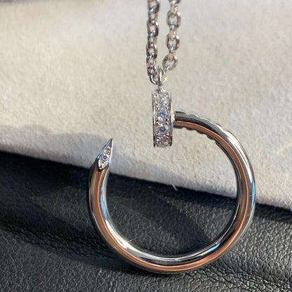 [Super CiCi ]JUSTE NECKLACE SILVER