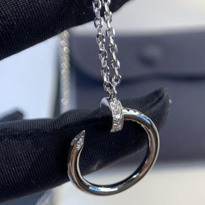 [Super CiCi ]JUSTE NECKLACE SILVER