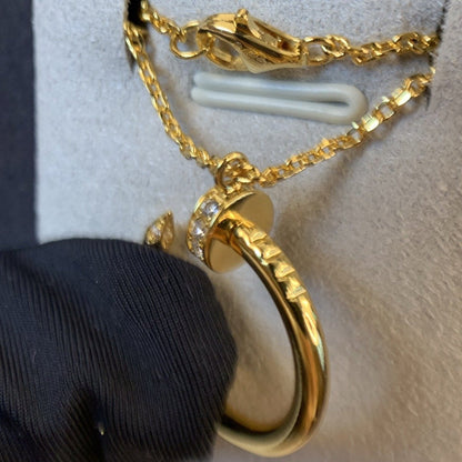 [Super CiCi ]JUSTE NECKLACE GOLD