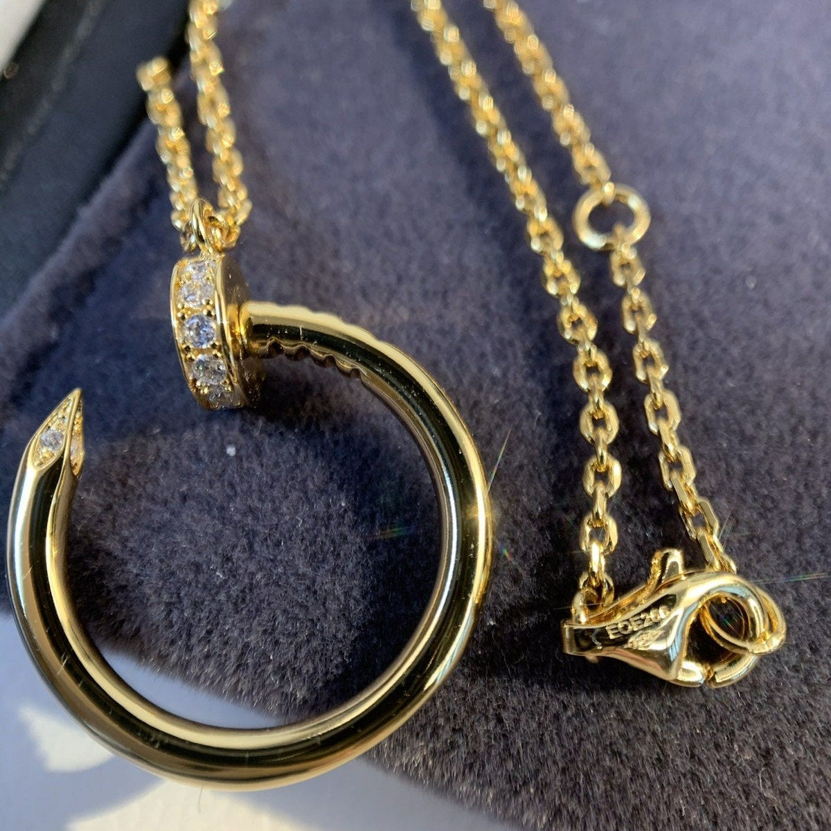 [Super CiCi ]JUSTE NECKLACE GOLD