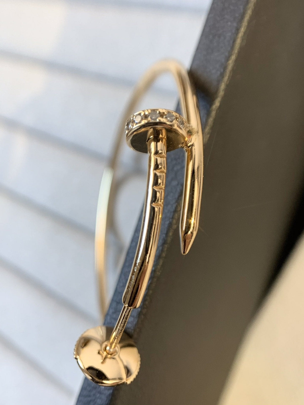 [Super CiCi ]JUSTE EARRINGS GOLD DIAMONDS 1.8MM