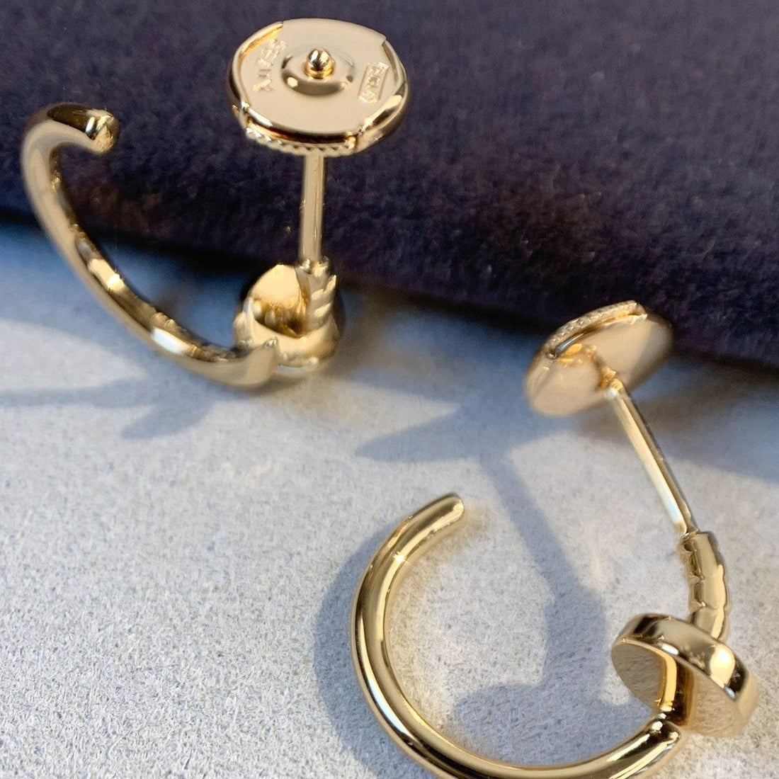 [Super CiCi ]JUSTE EARRINGS PINK GOLD