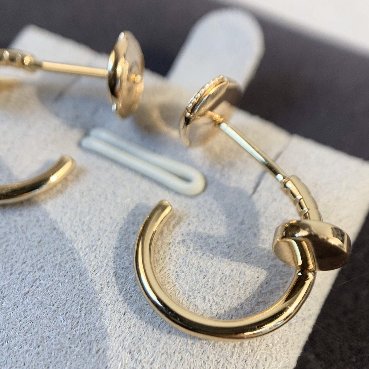 [Super CiCi ]JUSTE EARRINGS PINK GOLD