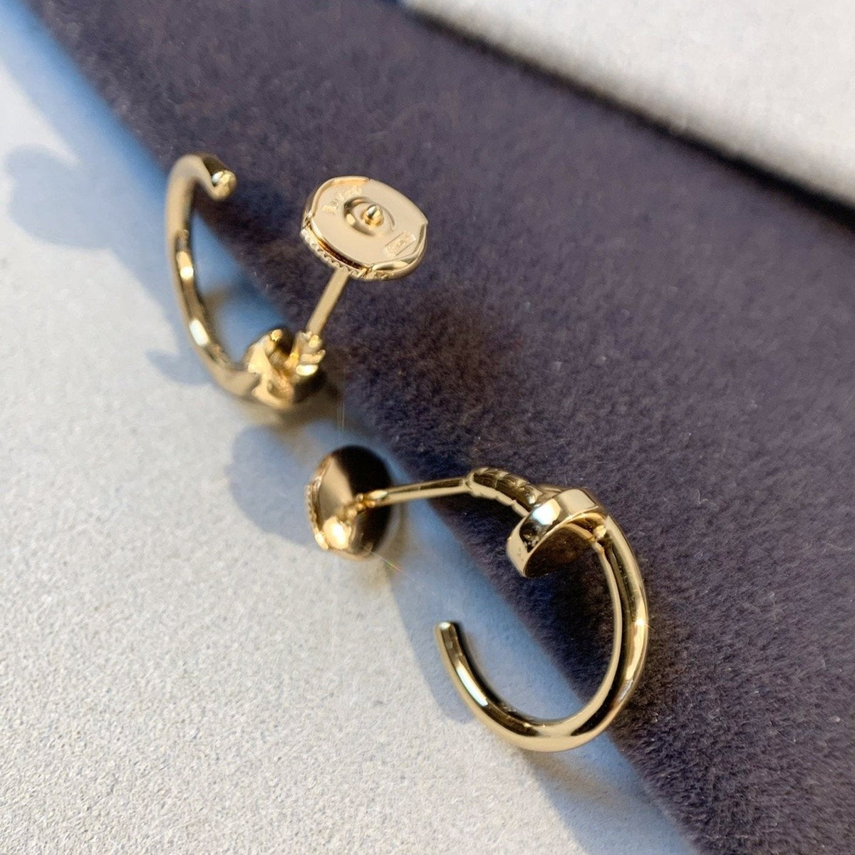 [Super CiCi ]JUSTE EARRINGS PINK GOLD