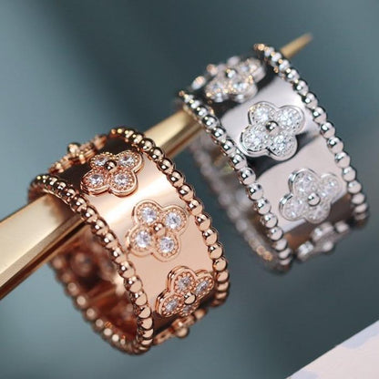 [Super CiCi ]CLOVER KALEIDOSCOPE RING 10MM