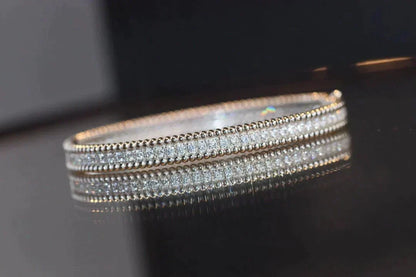 [Super CiCi ]PERLEE DIAMONDS BRACELET 1 ROW