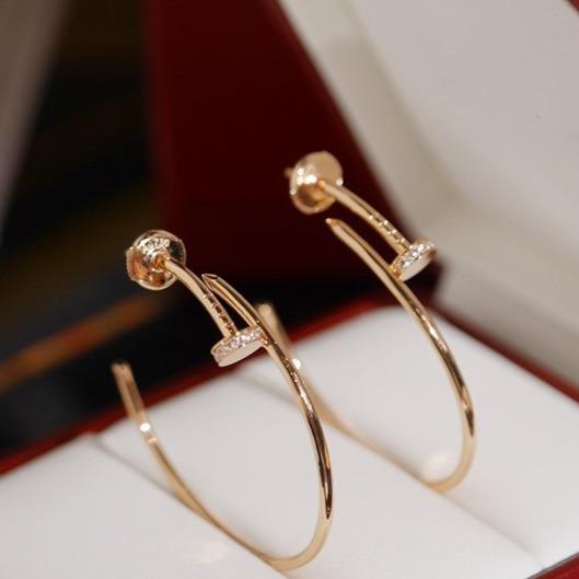 [Super CiCi ]JUSTE EARRINGS DIAMONDS 1.8MM